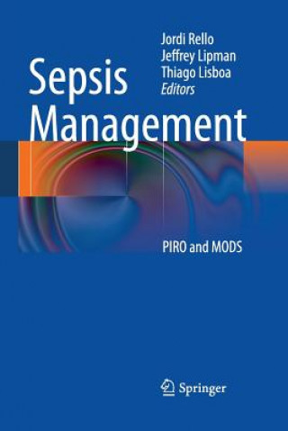 Kniha Sepsis Management Jeffrey Lipman