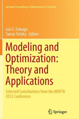 Carte Modeling and Optimization: Theory and Applications Luis F. Zuluaga