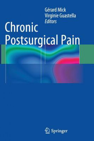 Könyv Chronic Postsurgical Pain Virginie Guastella