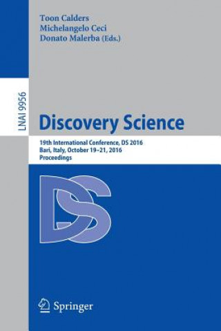 Könyv Discovery Science Toon Calders