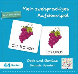 Παιχνίδι/Επιτραπέζιο παιχνίδι Mein zweisprachiges Aufdeckspiel, Obst und Gemüse Deutsch-Spanisch Sernur Isik