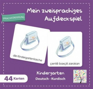 Game/Toy Mein zweisprachiges Aufdeckspiel, Kindergarten Deutsch-Kurdisch Buket Topakoglu