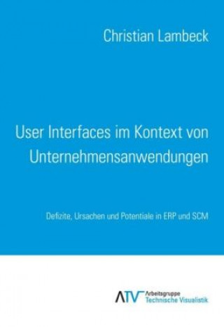 Könyv User Interfaces im Kontext von Unternehmensanwendungen Christian Lambeck