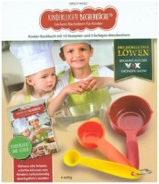 Carte Kinderleichte Becherküche - Leckere Backideen für Kinder (Band 2), m. 1 Buch, m. 3 Beilage, 4 Teile 