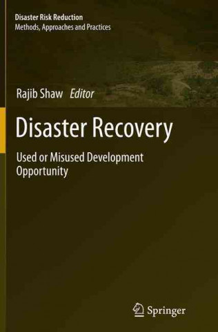 Kniha Disaster Recovery Rajib Shaw