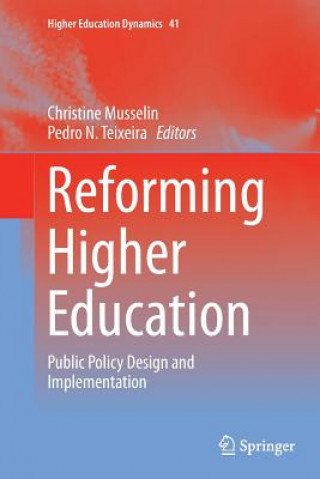 Könyv Reforming Higher Education Christine Musselin