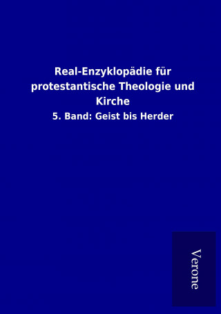 Kniha Real-Enzyklopädie für protestantische Theologie und Kirche ohne Autor