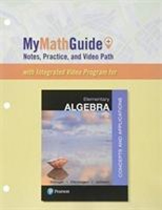 Knjiga MyMathGuide for Elementary Algebra Marvin L. Bittinger