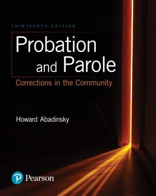 Книга Probation and Parole Howard Abadinsky