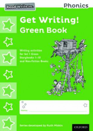 Knjiga Read Write Inc. Phonics: Get Writing! Green Book Pack of 10 Ruth Miskin