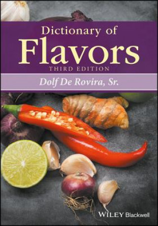 Carte Dictionary of Flavors 3e De Rovira