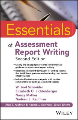 Könyv Essentials of Assessment Report Writing, Second Edition Elizabeth O. Lichtenberger