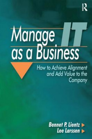 Book Manage IT as a Business Bennet Lientz