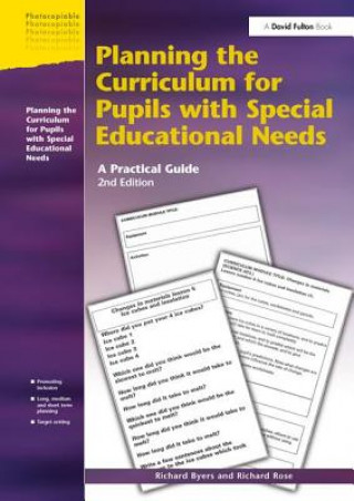 Книга Planning the Curriculum for Pupils with Special Educational Needs BYERS