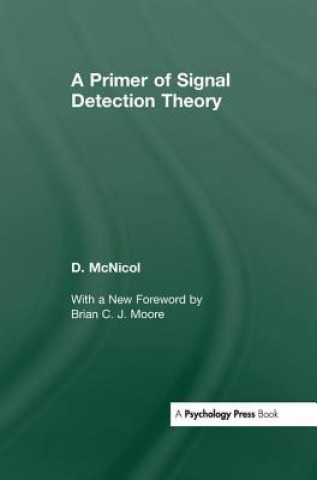 Buch Primer of Signal Detection Theory MCNICOL