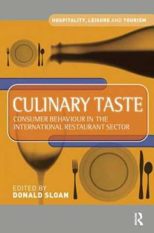 Livre Culinary Taste SLOAN