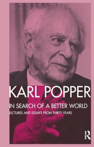 Könyv In Search of a Better World POPPER