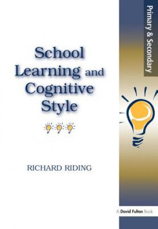 Libro School Learning and Cognitive Styles RIDING
