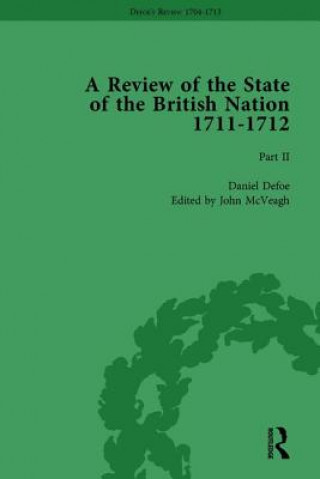 Książka Defoe's Review 1704-13, Volume 8 (1711-12), Part II MCVEAGH