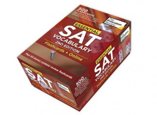 Nyomtatványok Essential SAT Vocabulary, 2nd Edition: Flashcards + Online Princeton Review