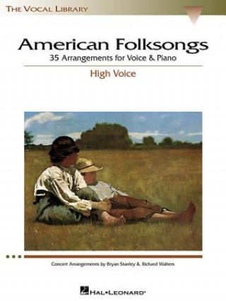 Kniha American Folksongs: The Vocal Library High Voice Richard Walters