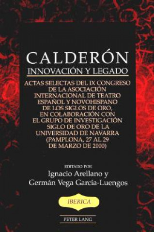 Kniha Calderon Ignacio Arellano