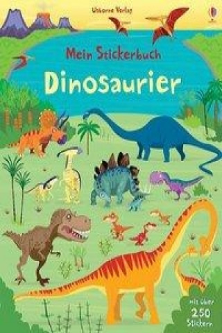 Könyv Mein Stickerbuch: Dinosaurier Fiona Watt
