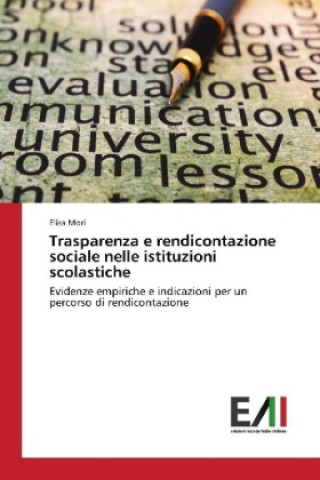 Książka Trasparenza e rendicontazione sociale nelle istituzioni scolastiche Elisa Mori