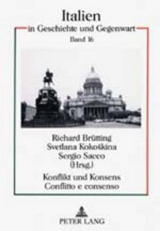 Könyv Konflikt und Konsens- Conflitto e consenso Richard Brütting