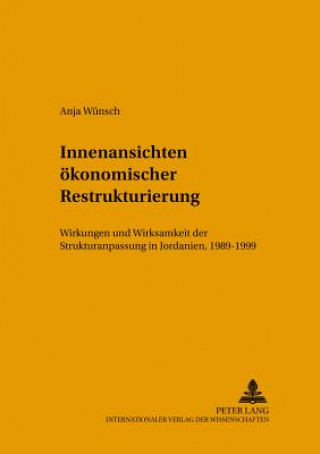 Kniha Innenansichten oekonomischer Restrukturierung Anja Wünsch