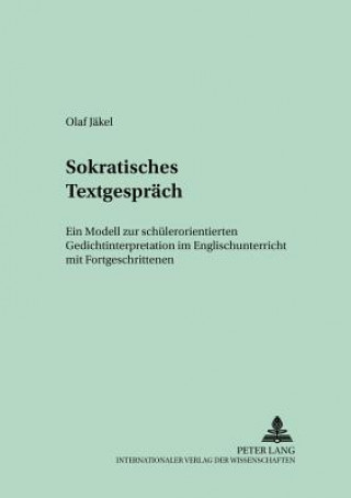 Kniha Sokratisches Textgespraech Olaf Jäkel