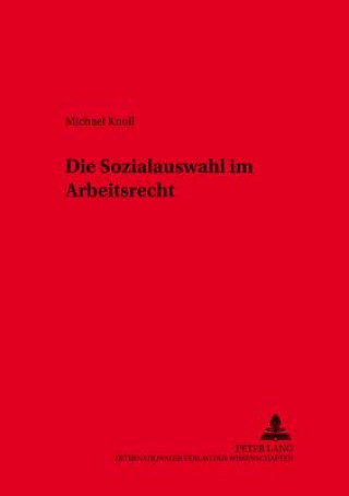 Kniha Sozialauswahl Im Arbeitsrecht Michael Knoll