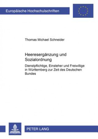 Carte Heeresergaenzung Und Sozialordnung Thomas Michael Schneider