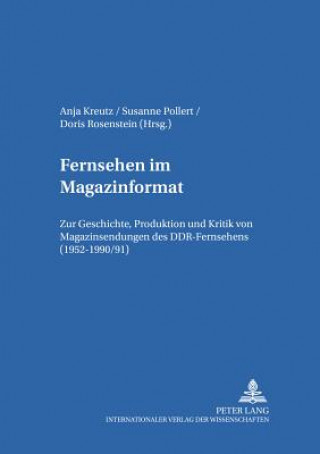 Книга Fernsehen Im Magazinformat Doris Rosenstein