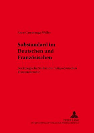 Buch Substandard Im Deutschen Und Franzoesischen Anne Cammenga