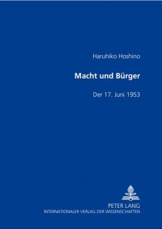 Kniha Macht Und Buerger Haruhiko Hoshino