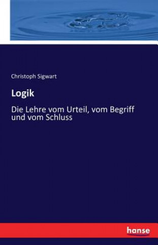 Knjiga Logik Christoph Sigwart