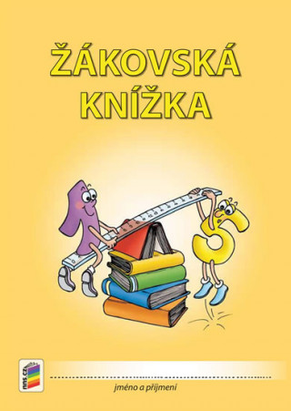 Kniha Žákovská knížka pro 3. až 9. ročník - členění stran dle předmětů (oranžová) 