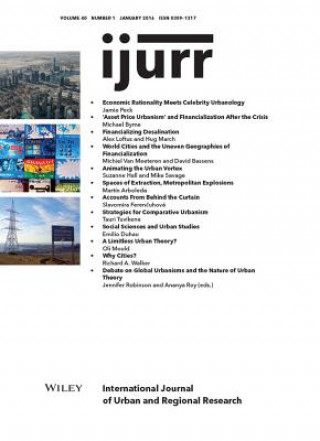 Knjiga International Journal of Urban and Regional Research, Volume 40, Number 1 Gandy