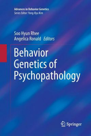 Kniha Behavior Genetics of Psychopathology Soo Hyun Rhee