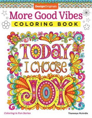 Książka More Good Vibes Coloring Book Thaneeya McArdle