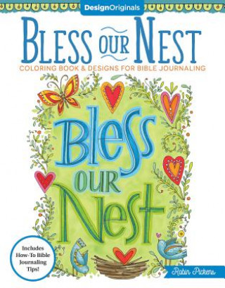 Carte Bless Our Nest Coloring Book Robin Pickens