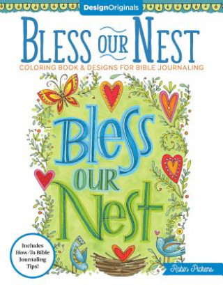 Buch Bless Our Nest Coloring Book Robin Pickens