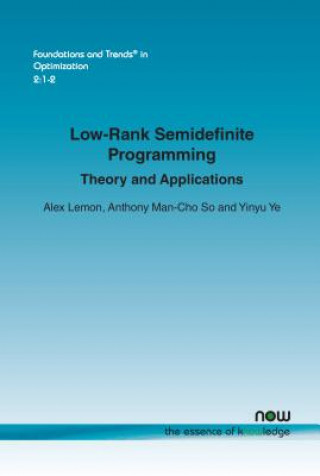 Carte Low-Rank Semidefinite Programming Alex Lemon