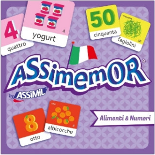 Játék ASSiMEMOR Alimenti & Numeri (Speisen & Zahlen) 