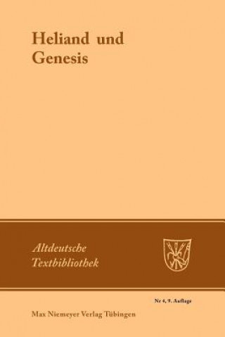 Carte Heliand und Genesis Otto Behaghel