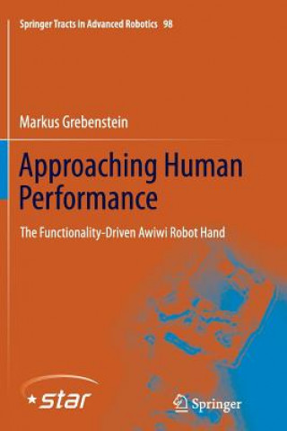 Kniha Approaching Human Performance Markus Grebenstein