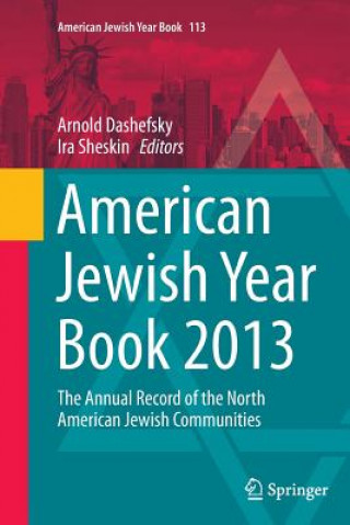 Kniha American Jewish Year Book 2013 Arnold Dashefsky