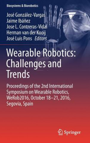 Könyv Wearable Robotics: Challenges and Trends Jose L. Contreras-Vidal