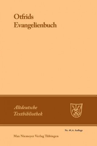 Könyv Otfrids Evangelienbuch Otfrid von Weissenburg